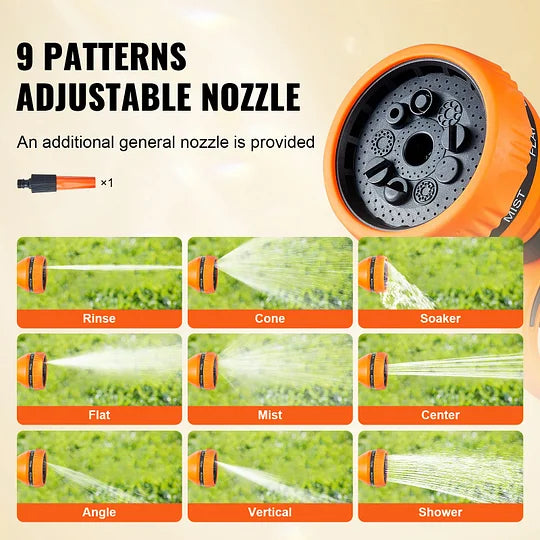🌱 Auto-Retract Garden Hose Reel