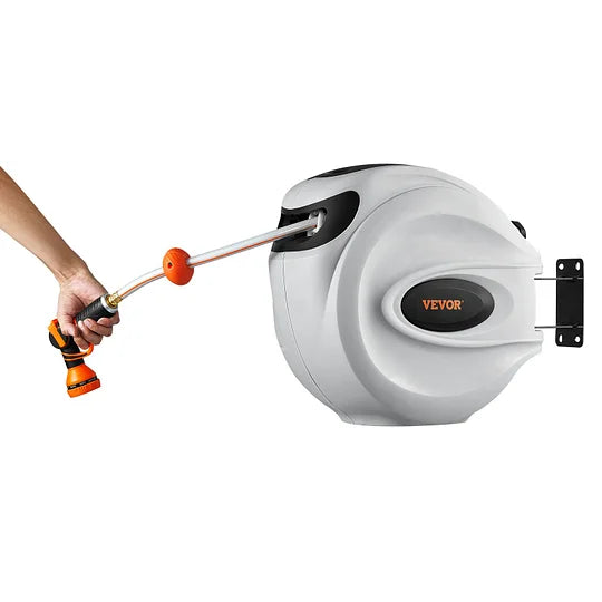 🌱 Auto-Retract Garden Hose Reel